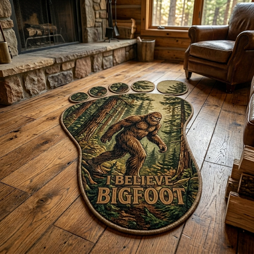 Sasquatch Ridge Specialformet Gulvtæppe
