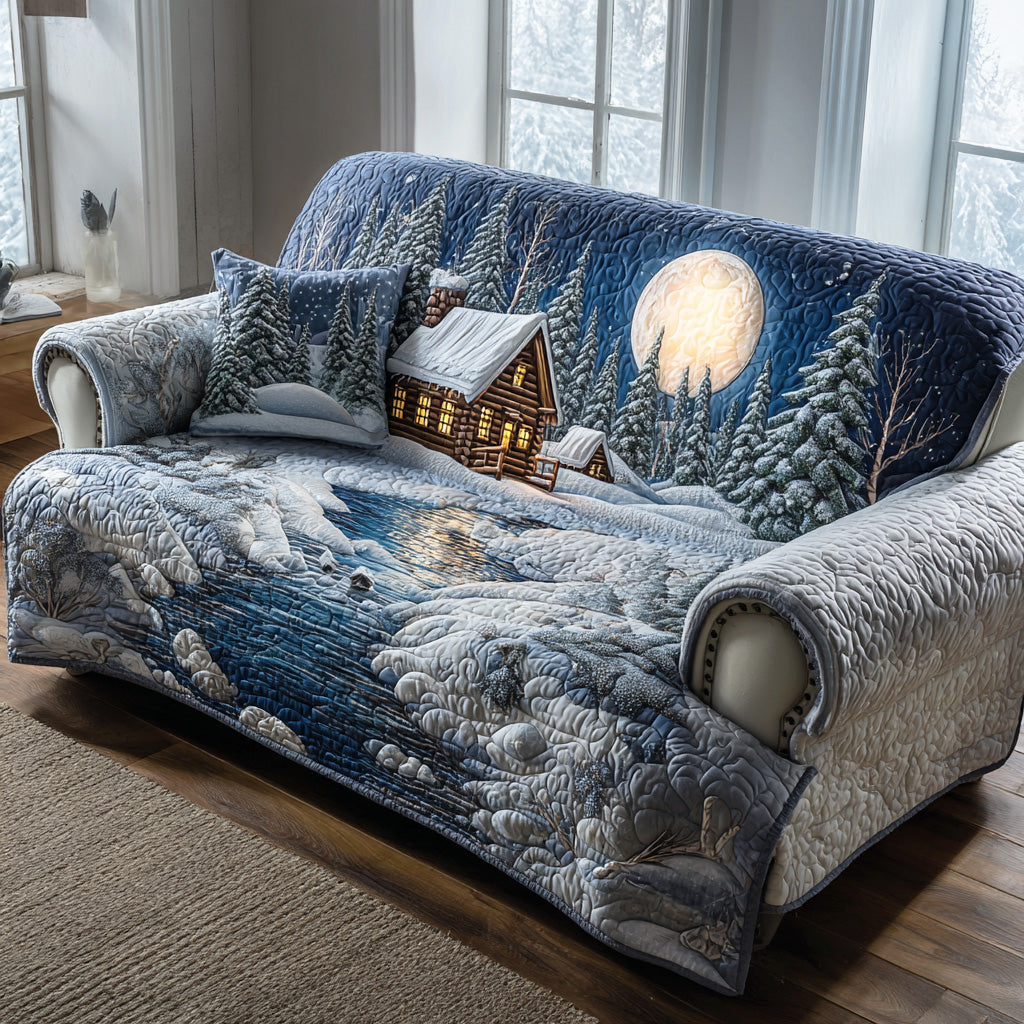 Skov Quilted Sofa Cover
