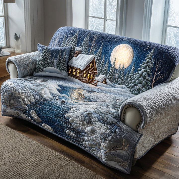 Skov Quilted Sofa Cover