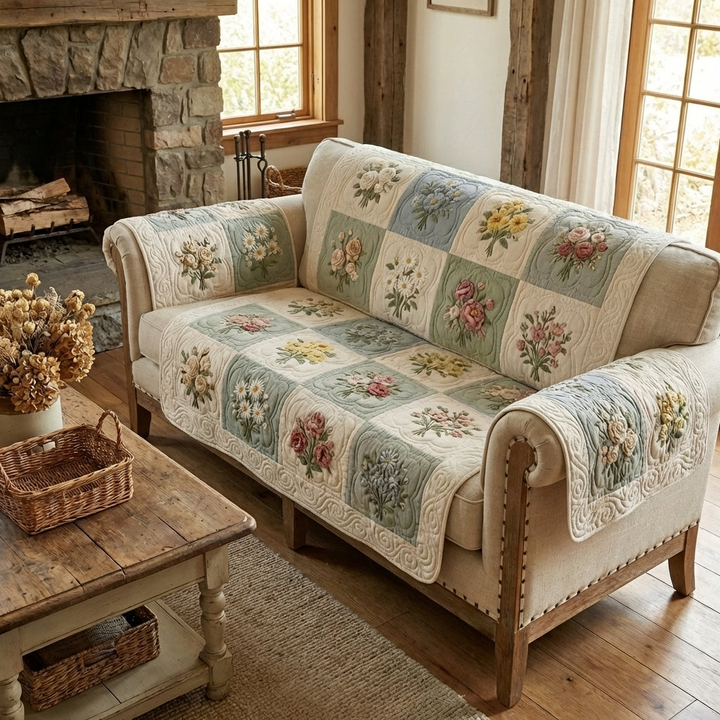 Blødt Have Quiltet Sofa Dække