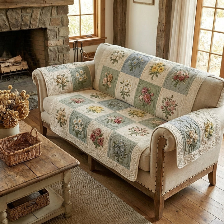 Blødt Have Quiltet Sofa Dække