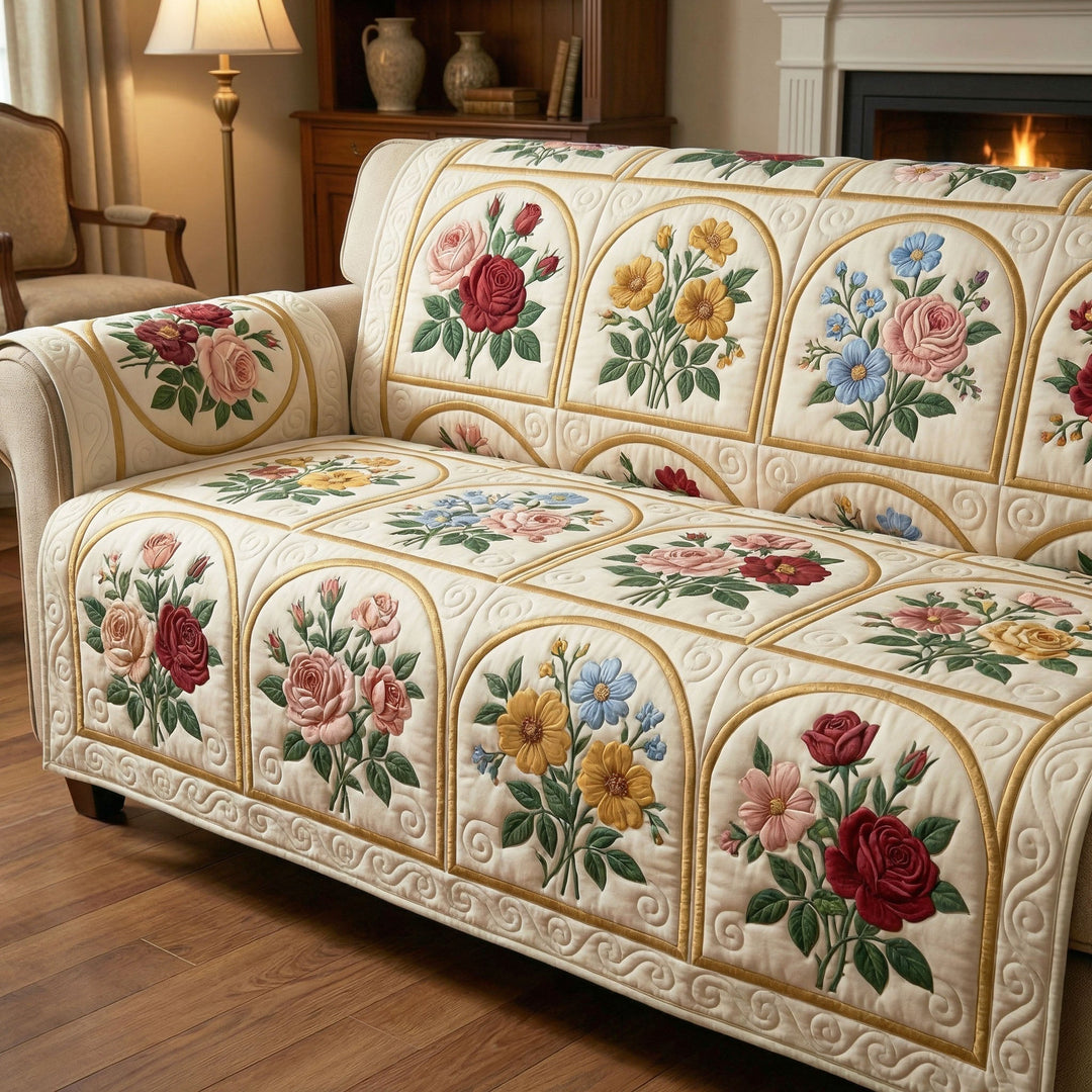 Forår Komfort Polstret Sofa Dække