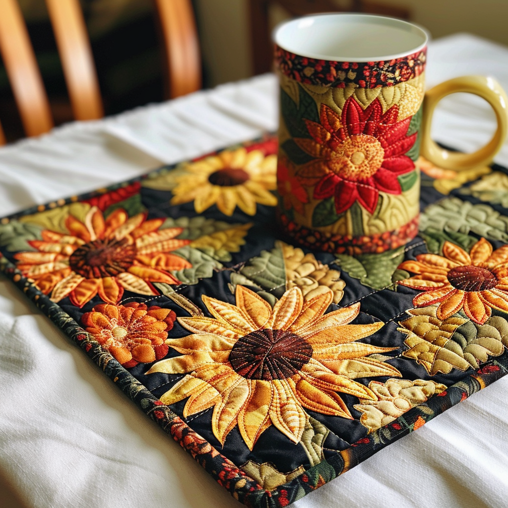 Solsikke Quilted Bordskåner