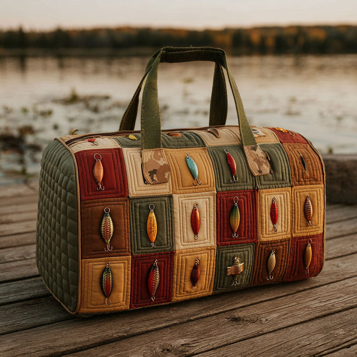 Fiskeri Quiltet Duffle Bag
