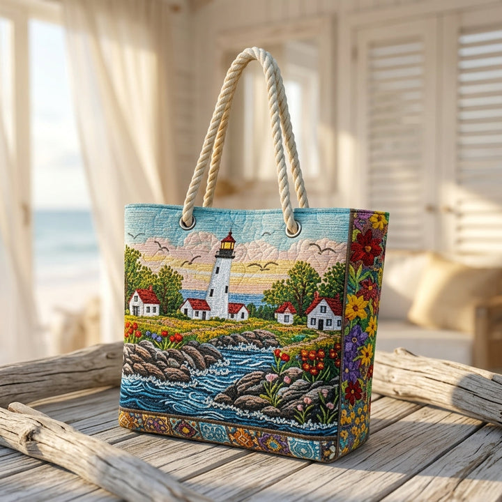 Strandtaske - Kystens Fyrtårn