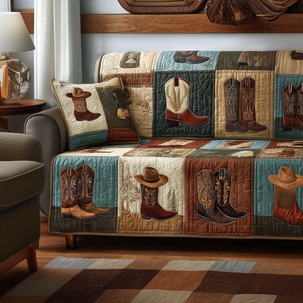 Cowboy Polstret Sofa Betræk