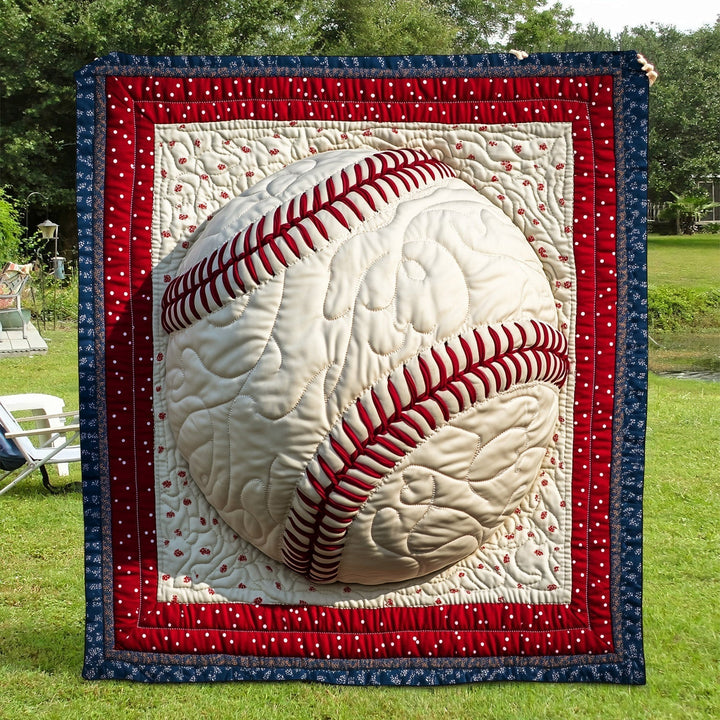 Den Store Lige Quilted Tæppe
