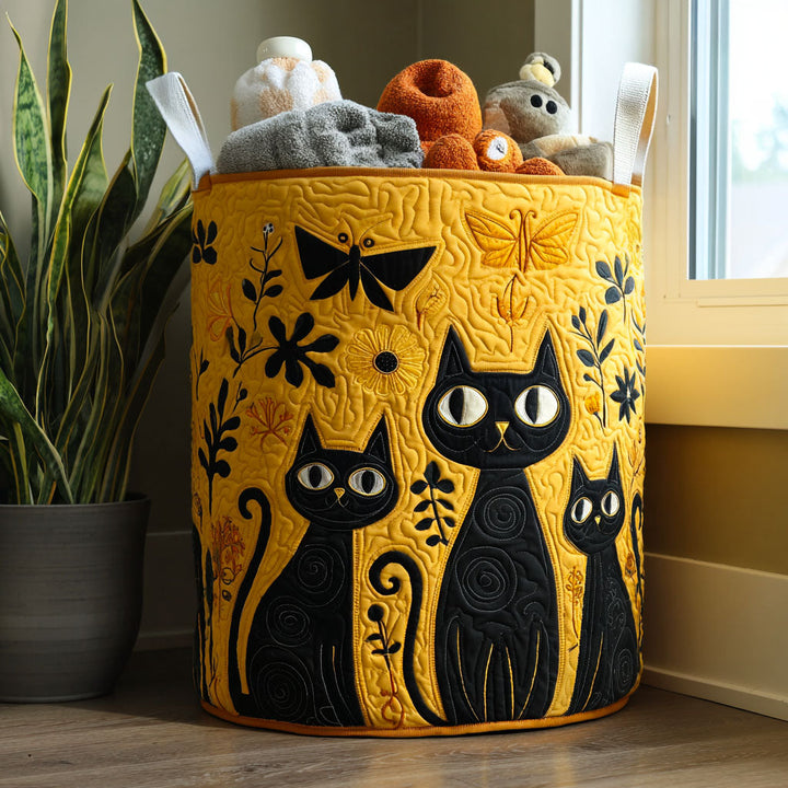 Kat Kunstner Quiltet Vasketøjskurv