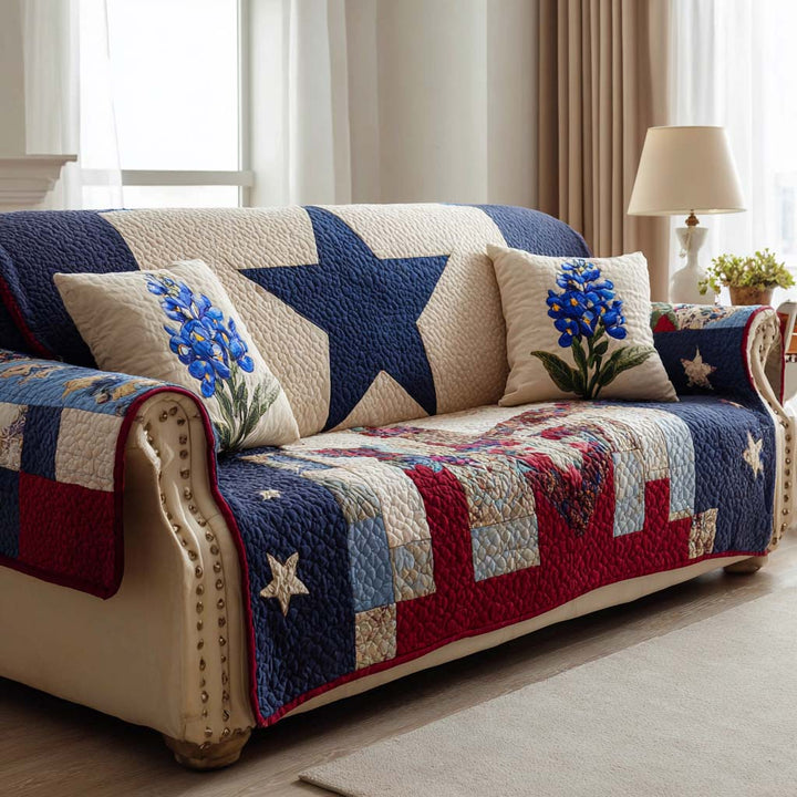 Americana Quiltet Sofa Betræk