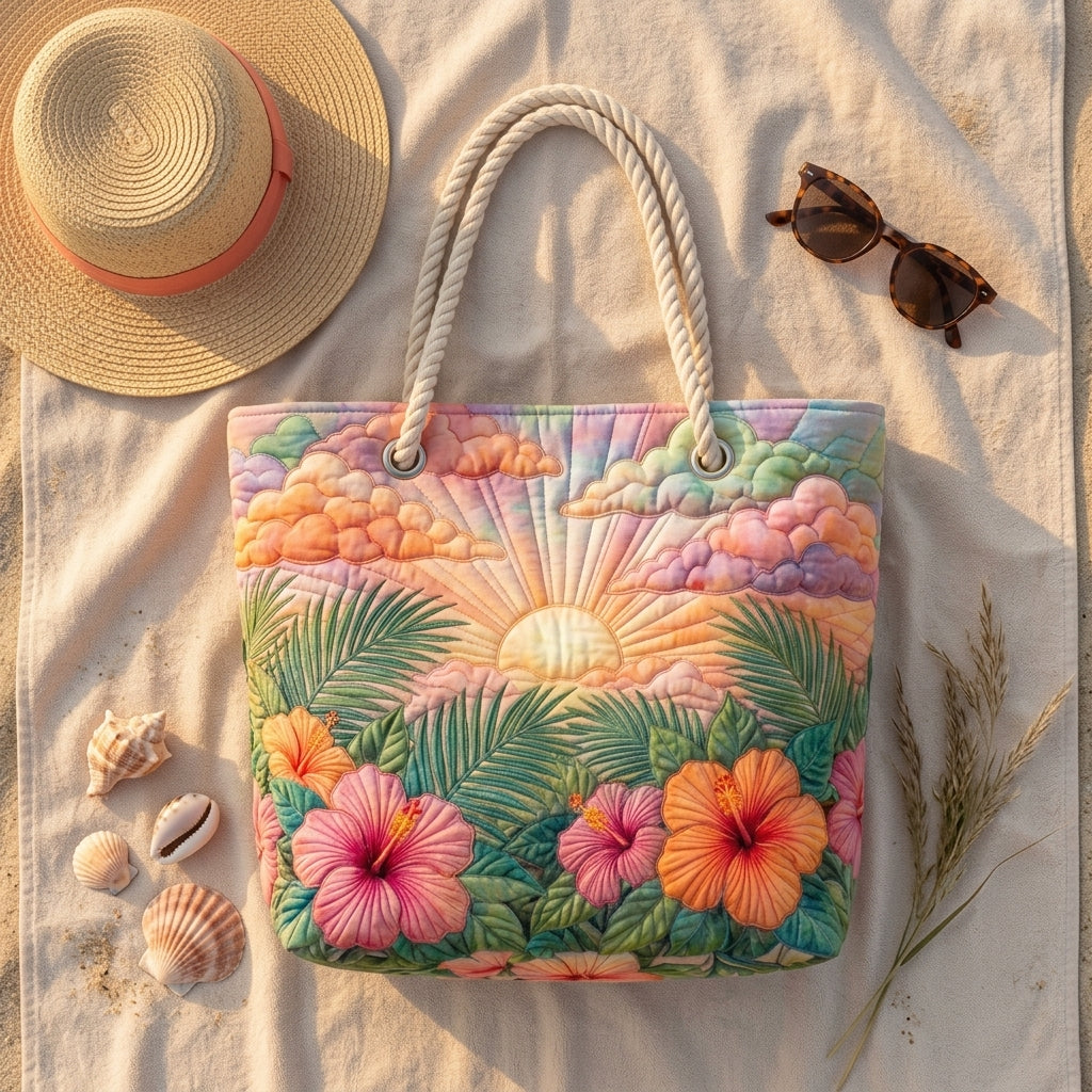 Strandtaske - Palmebrise