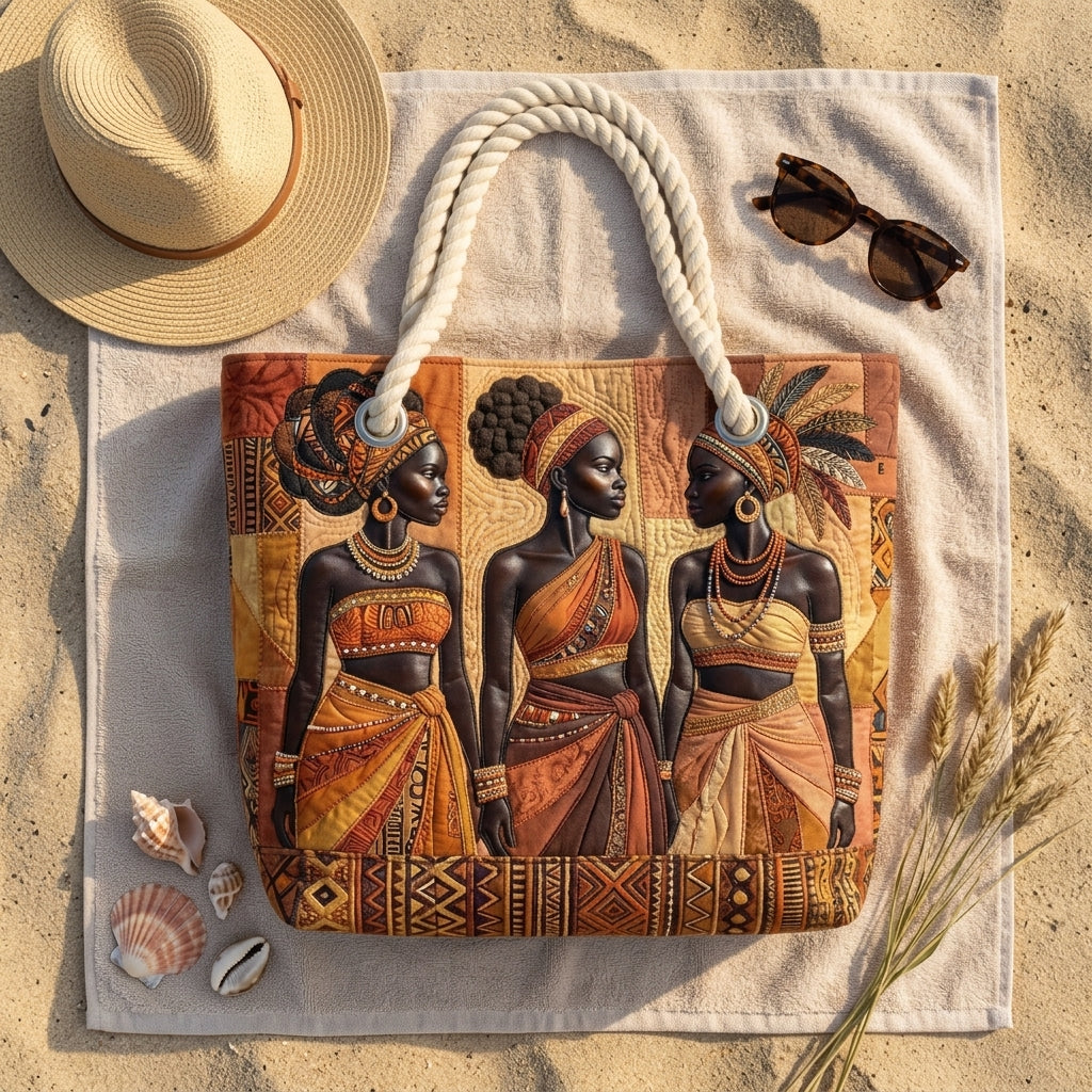 Strandtaske - Afrikanske Dronninger