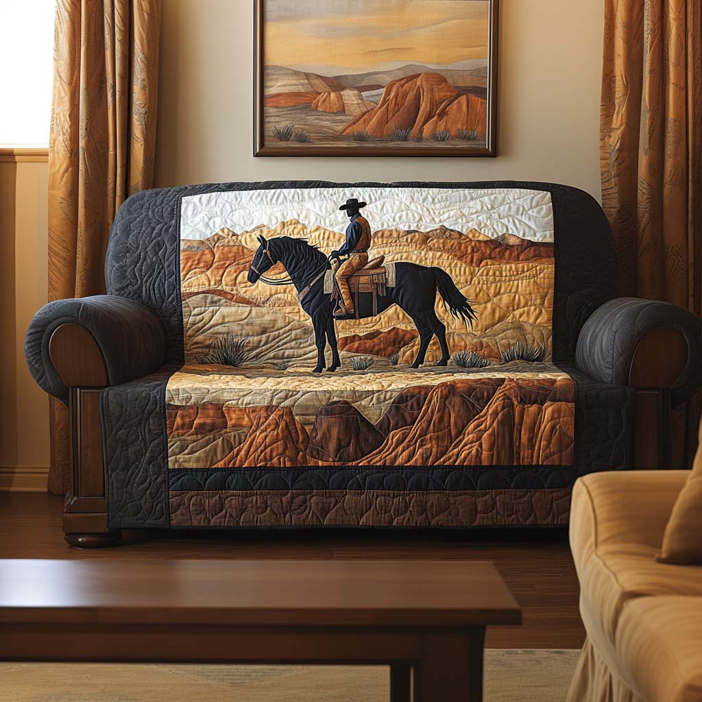 Cowboy Polstret Sofa Dække