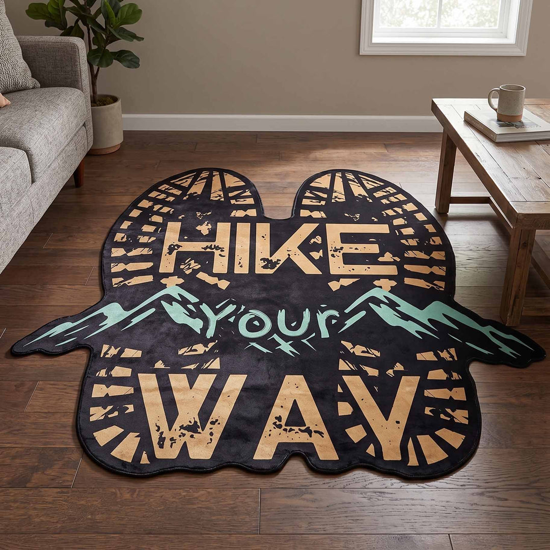 Trail Spirit Custom Shape Area Rug