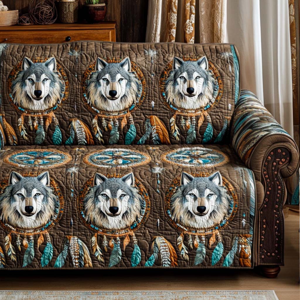 Native Quilted Sofa Cover