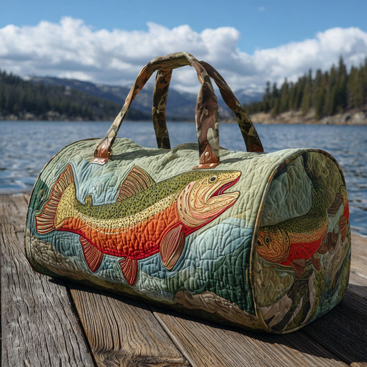 Fiskeri Quiltet Duffle Bag