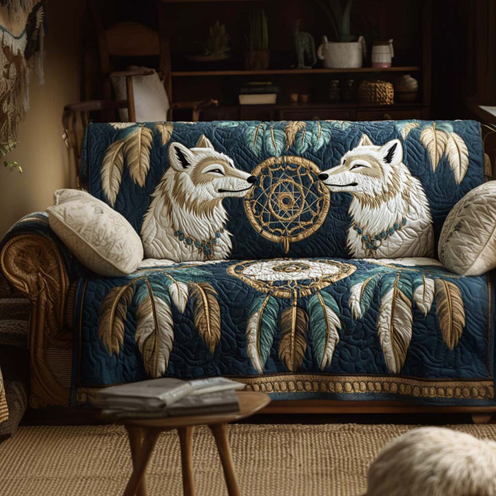 Native Quilted Sofa Cover