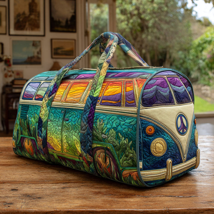 Hippie Van Quiltet Duffle Bag