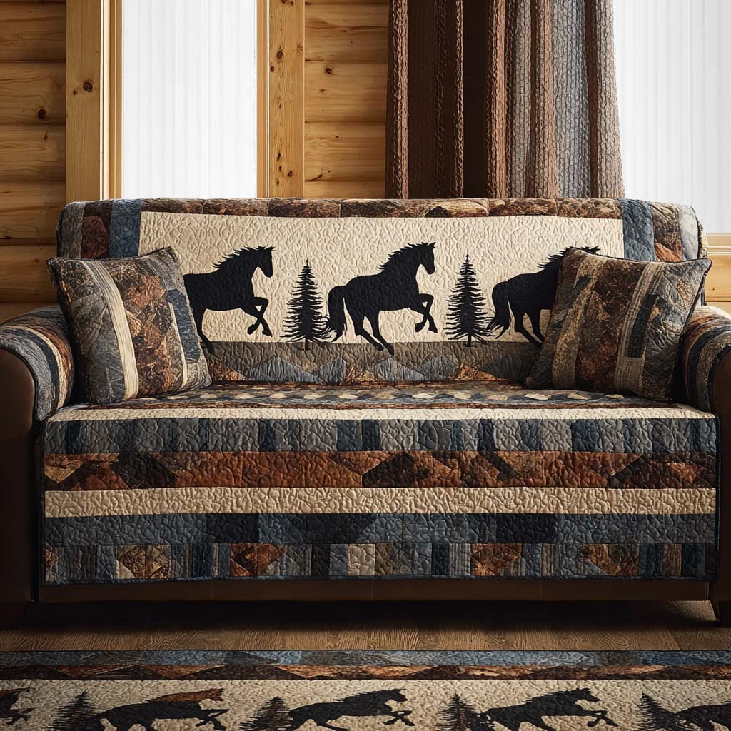 Cowboy Polstret Sofa Dække