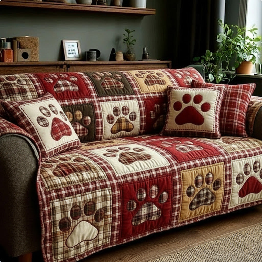 Hundepote Quilted Sofa Cover