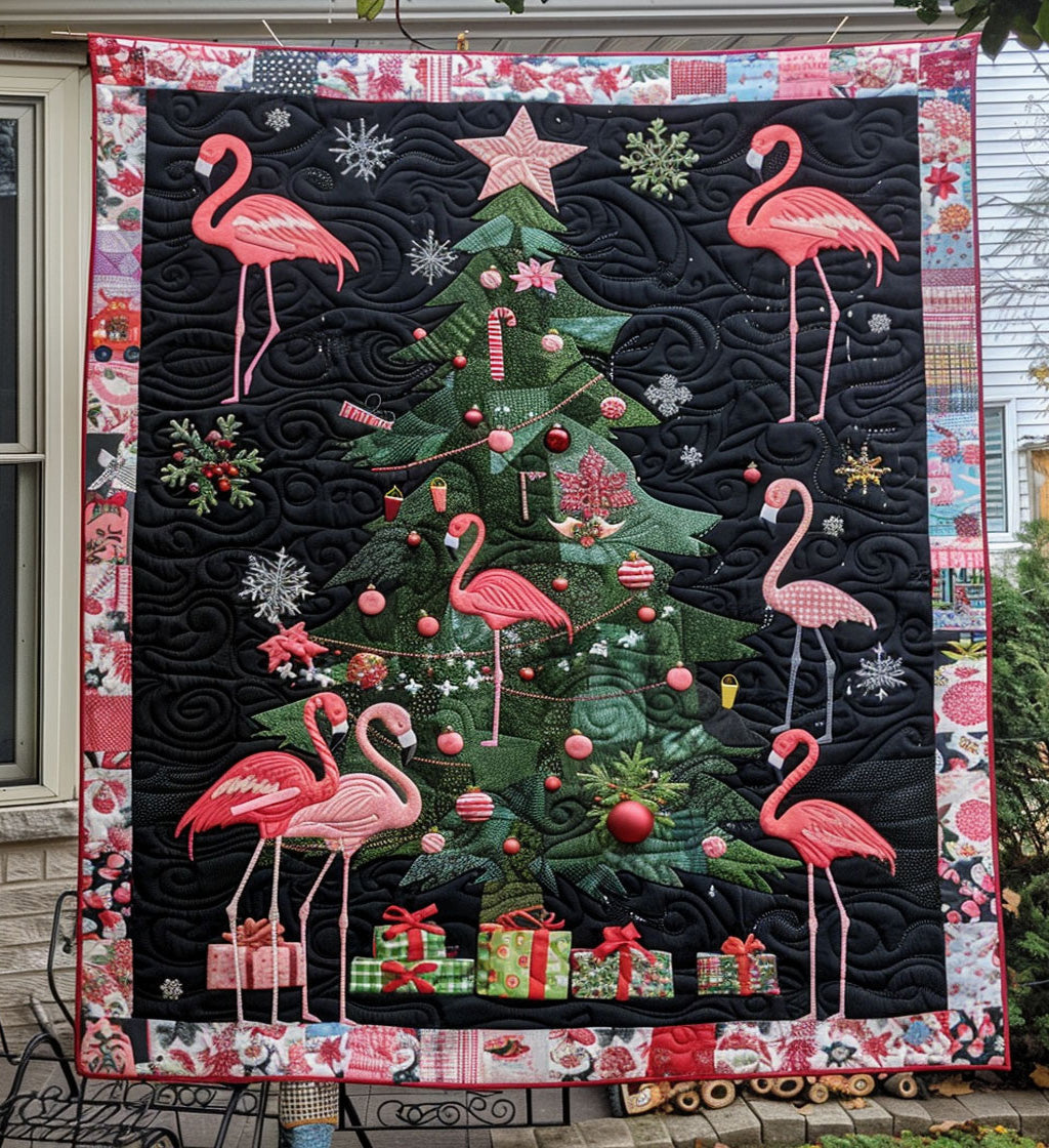 Fantastisk Juletræ Quiltet Tæppe