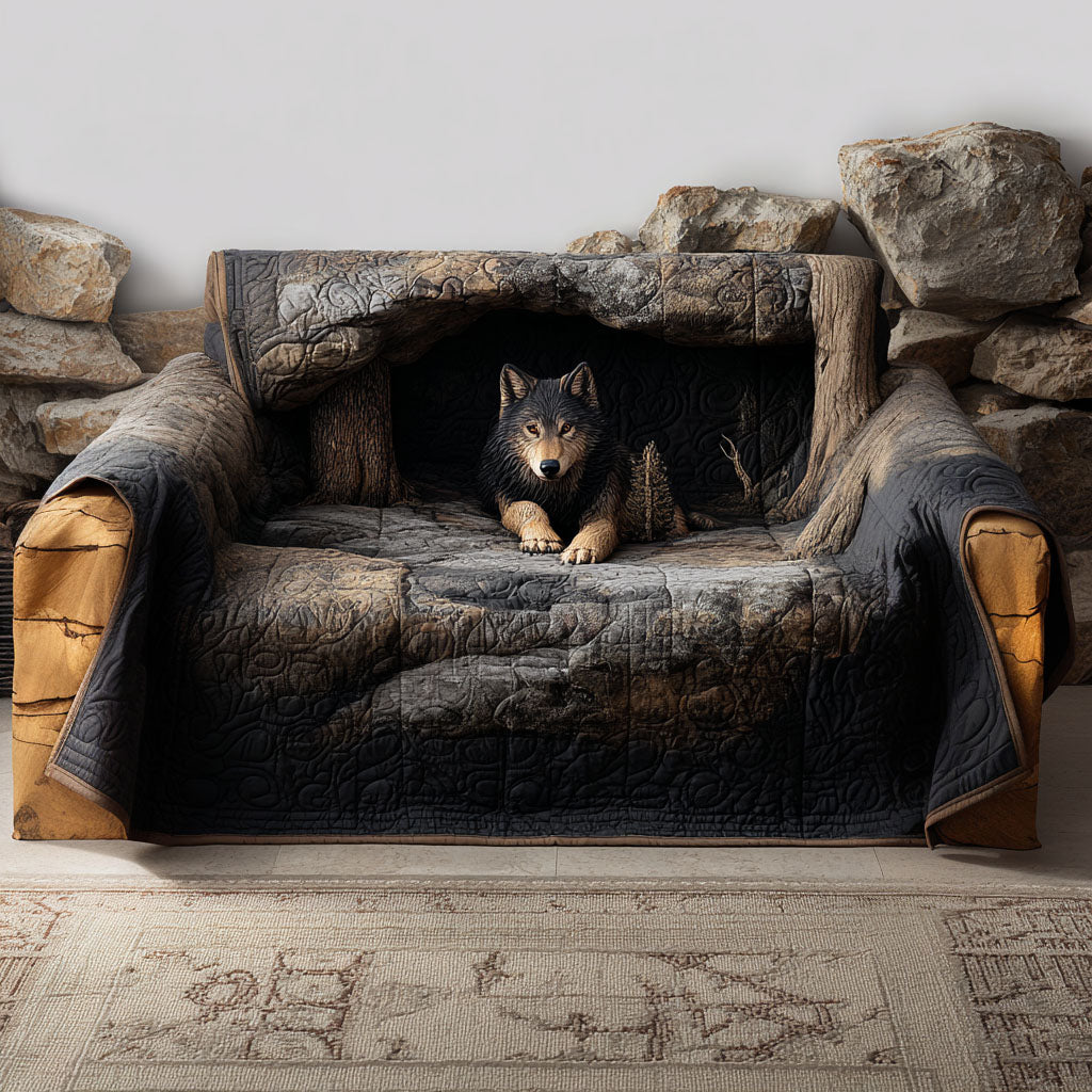 Vildt Dyr Quilted Sofa Dække