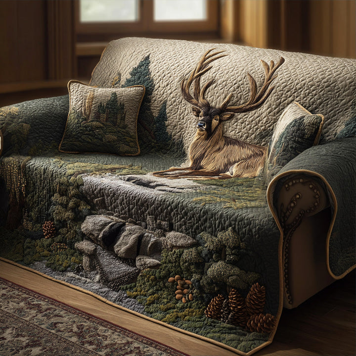 Skov Quilted Sofa Cover