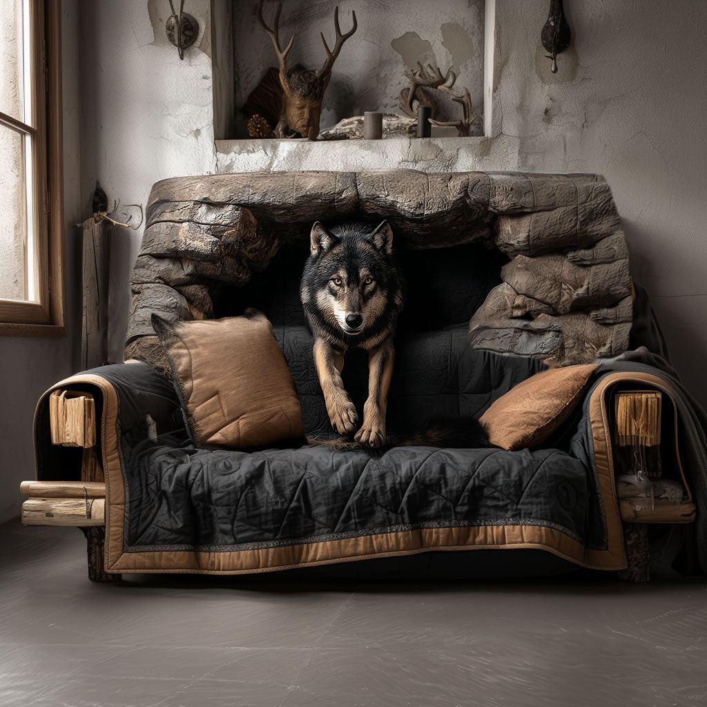 Vildt Dyr Quilted Sofa Dække