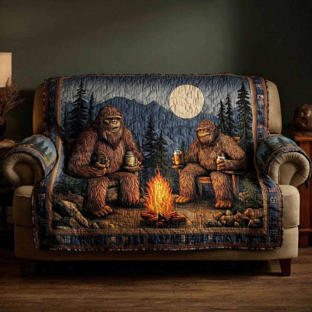 Woodland Brothers Quilted Sofa Cover