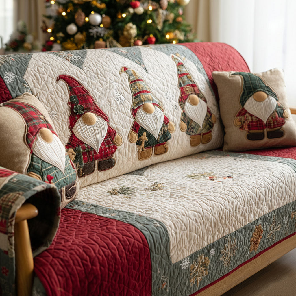 Skovferie Venner Quiltet Sofa Dække
