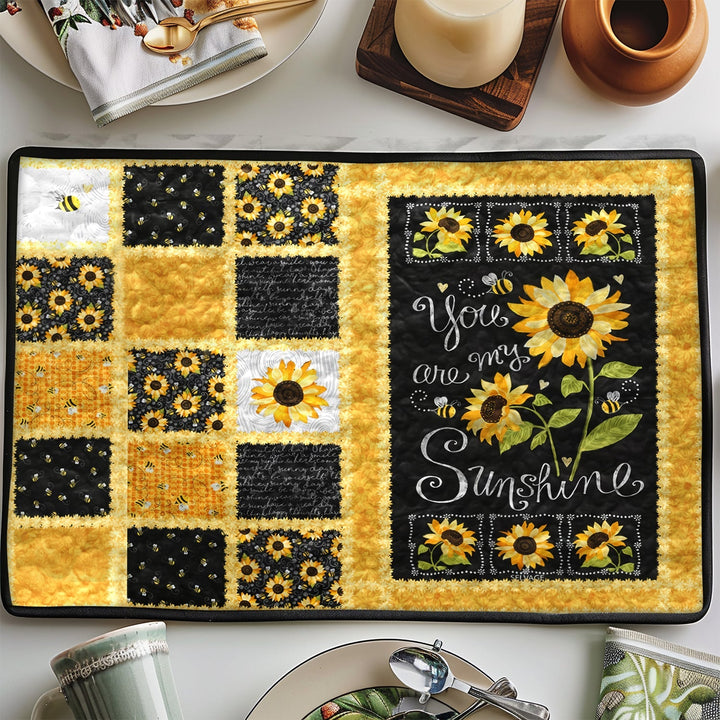 Du Er Min Solskin Quilted Bordskåner