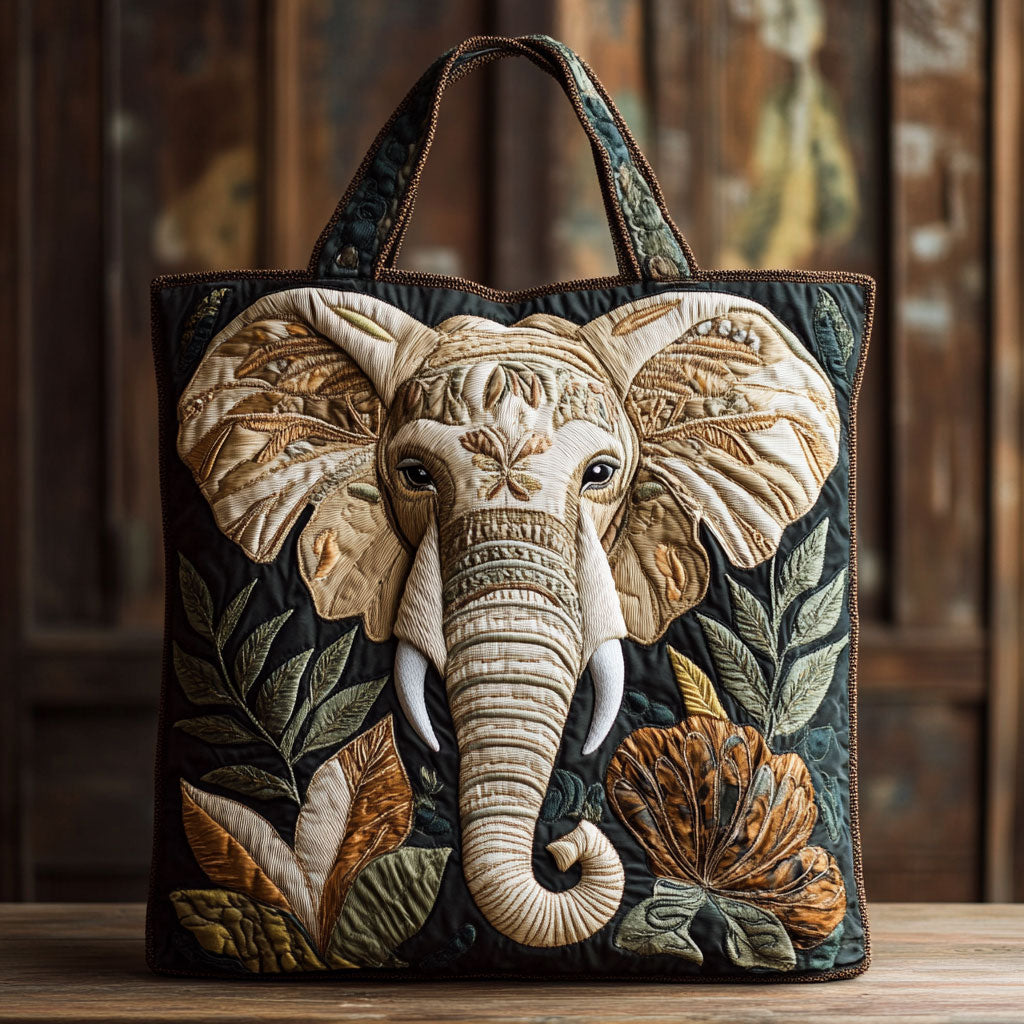 Vild Elefant Quiltet Tote Bag