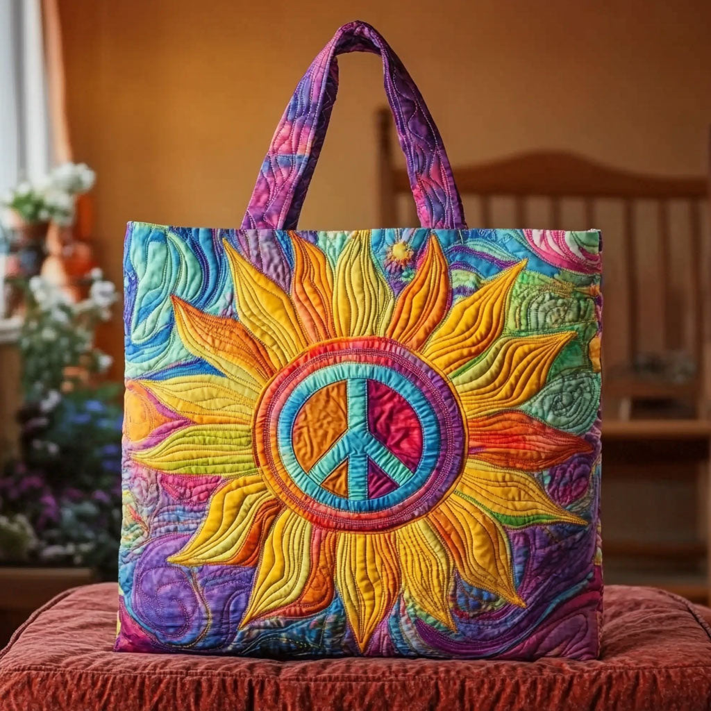 Solopgang Solsikke Quilted Tote Bag