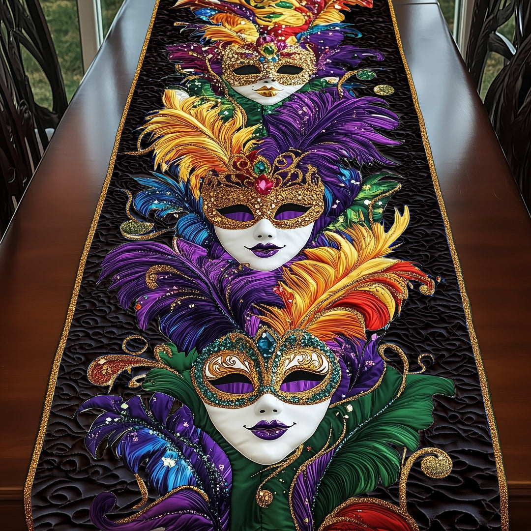 Festival Fleur V2 Quilted Table Runner