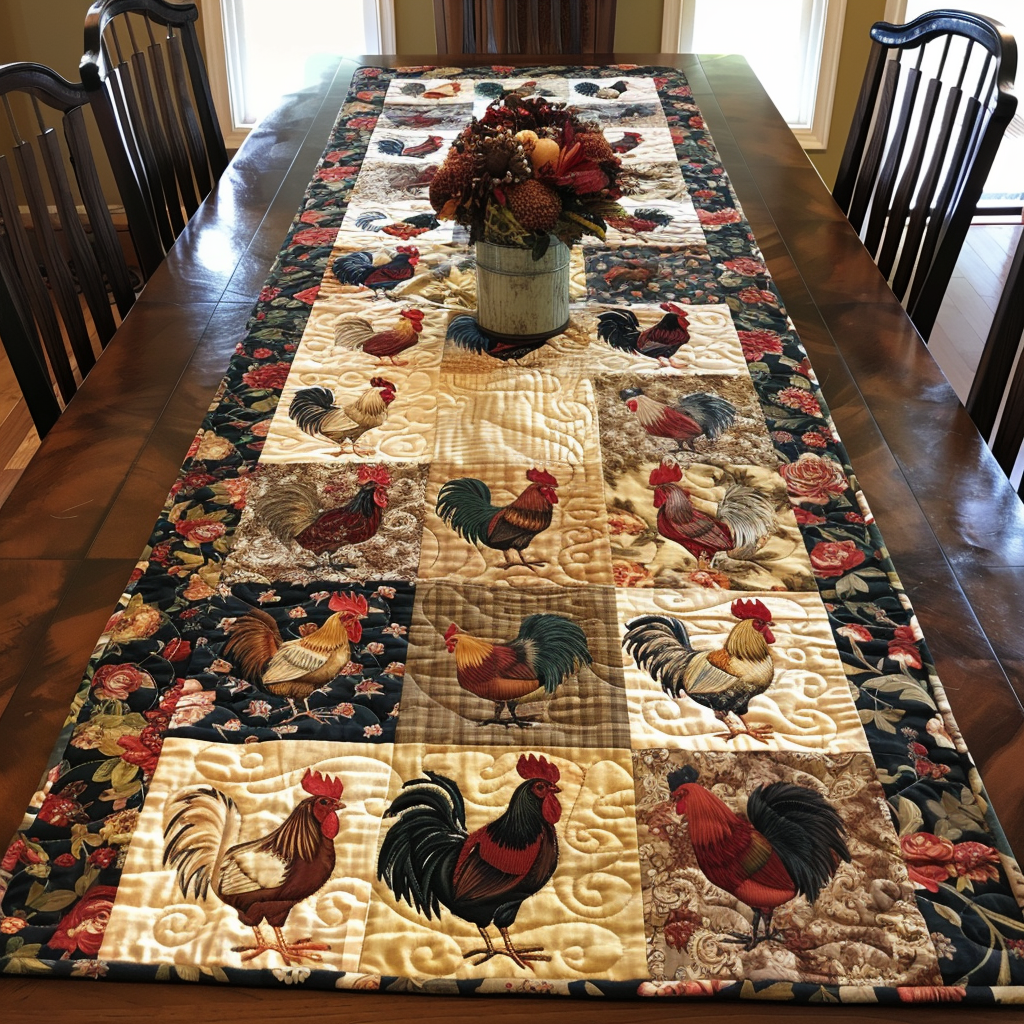 Polterabend Quilted Table Runner