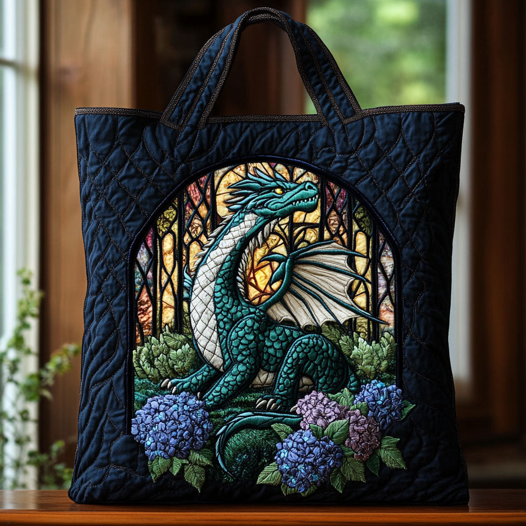 Mystic Dragon Quiltet Tote Bag