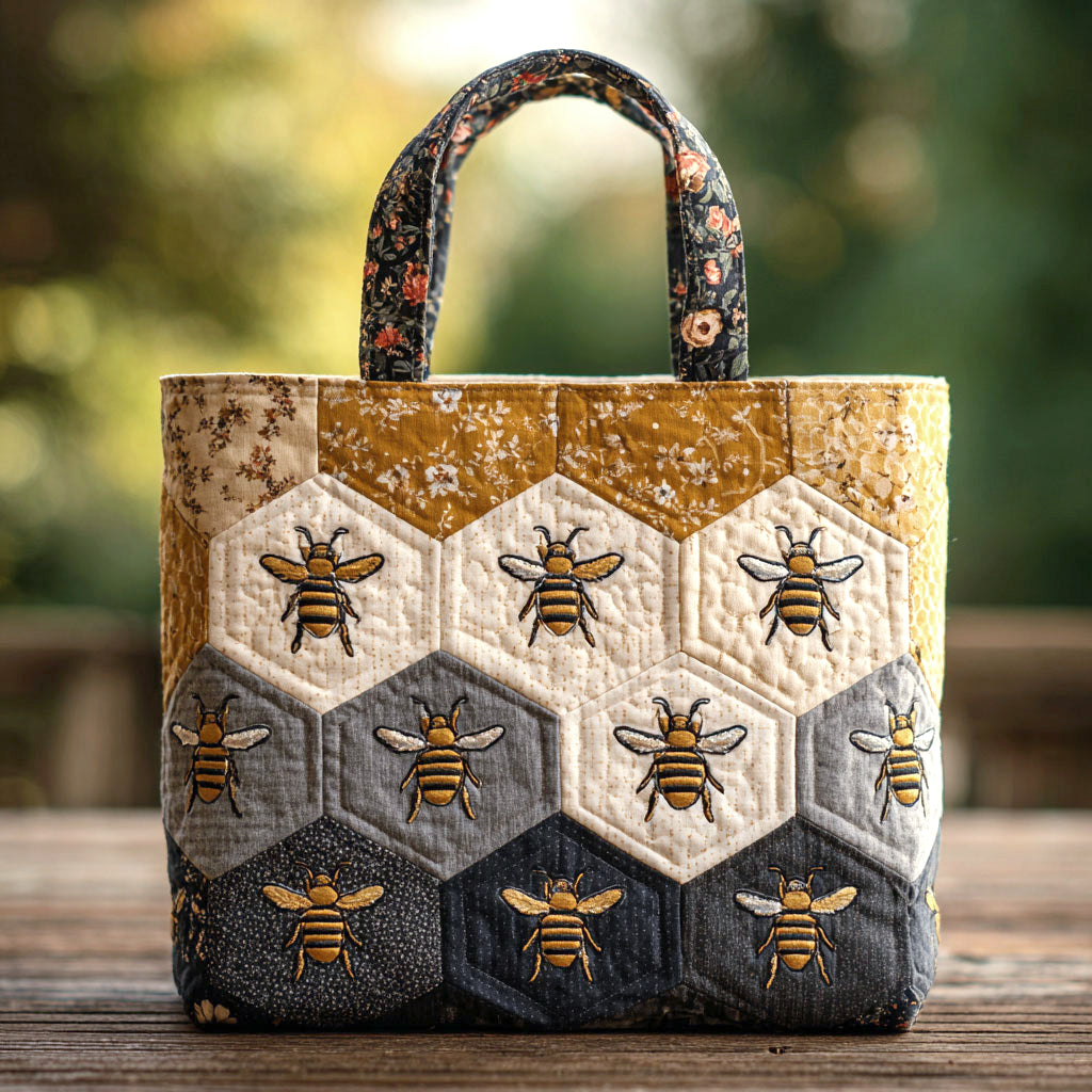 Honningbi Charms Vatteret Tote Bag