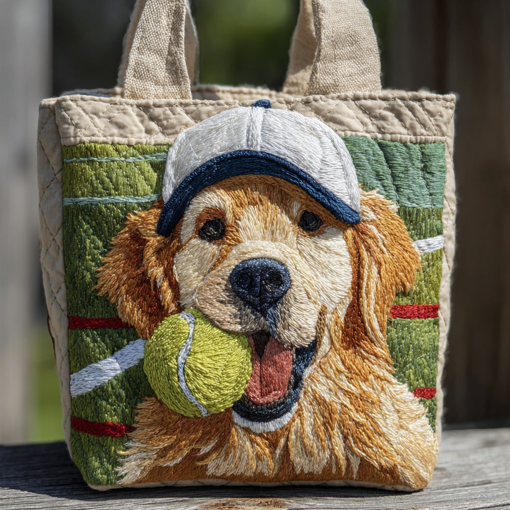Golden Tennis Vatteret Tote Bag