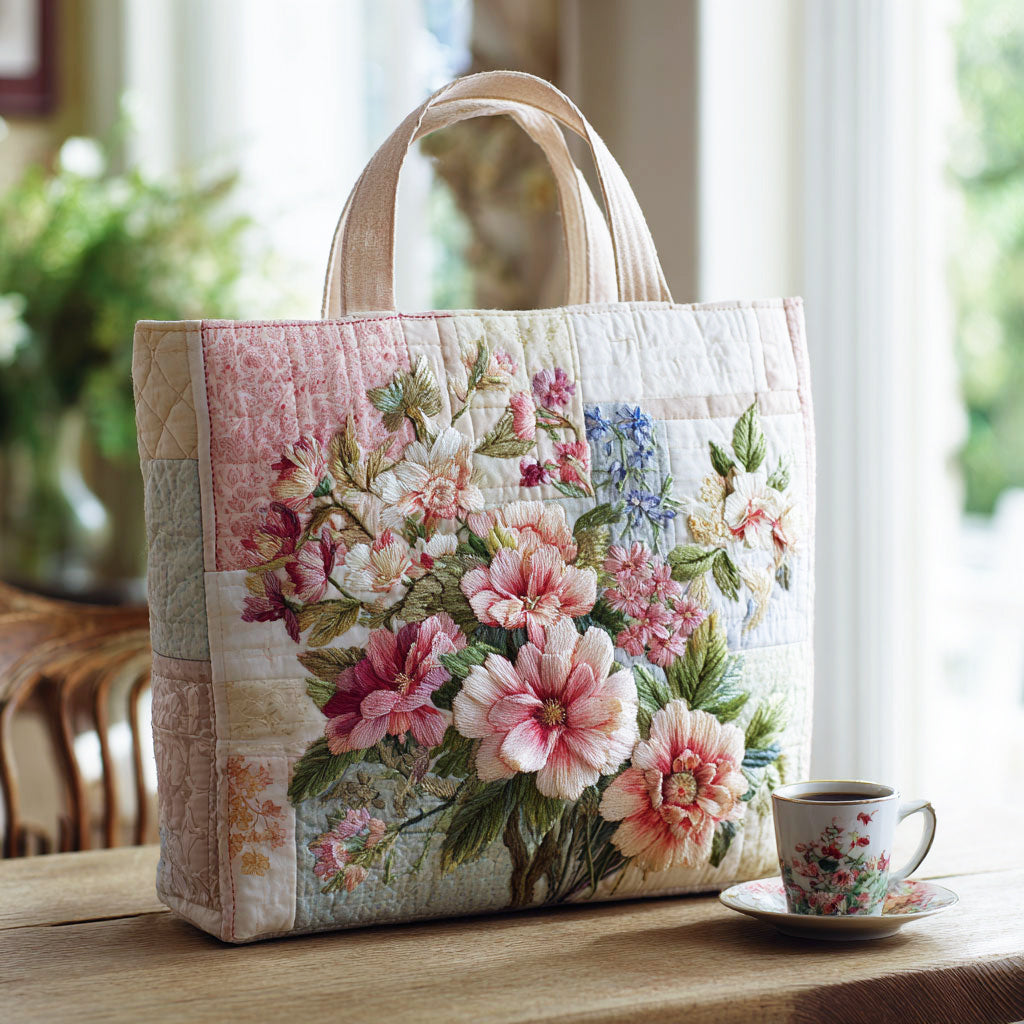 Bloom Flower Vatteret Tote Bag