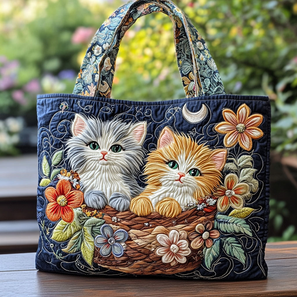 Stjernede Poter Quilted Tote Bag