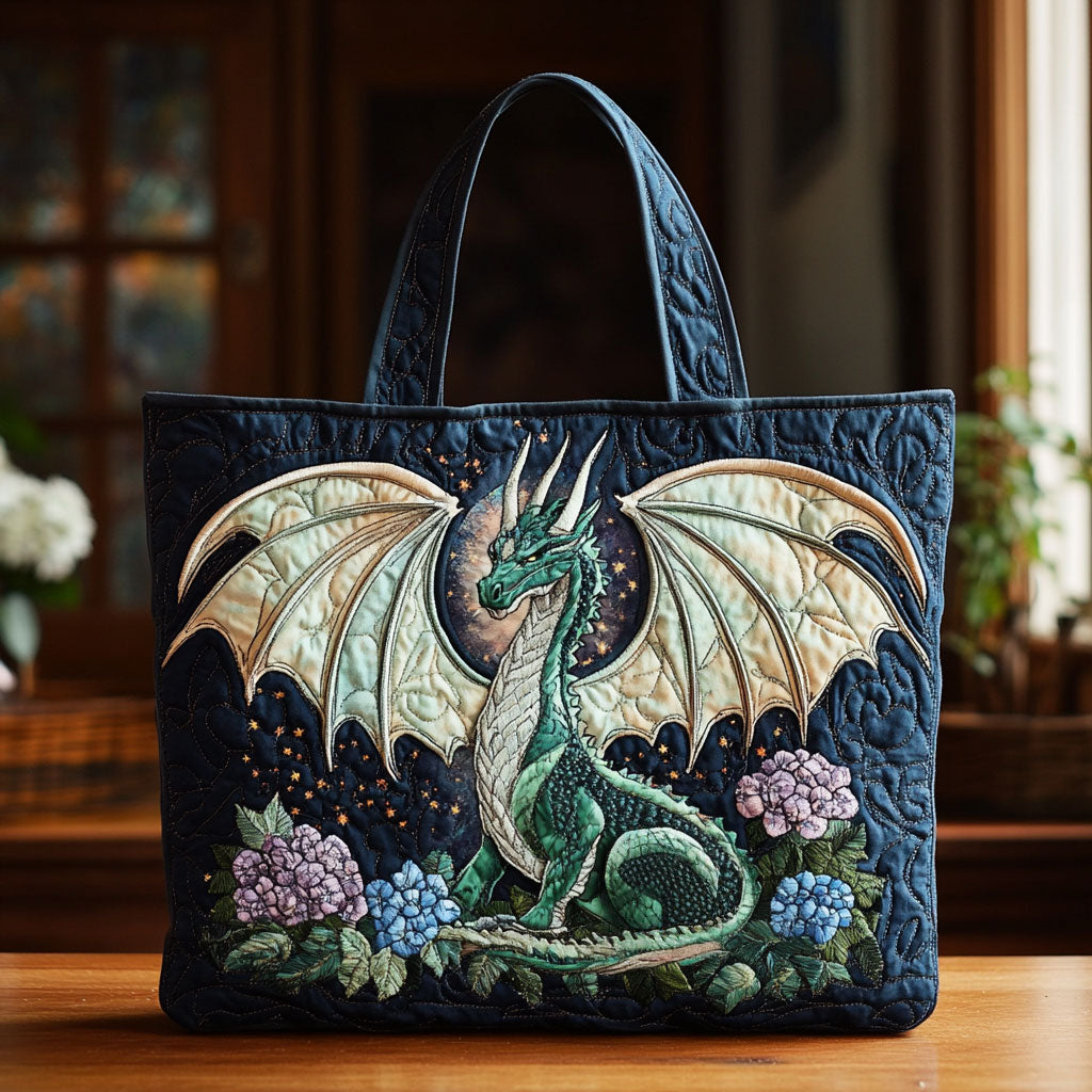 Dragon Spirit Quilted Tote Bag