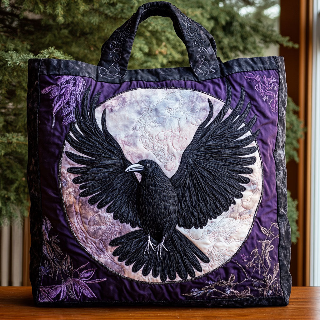 Lilla Omen Quiltet Tote Taske