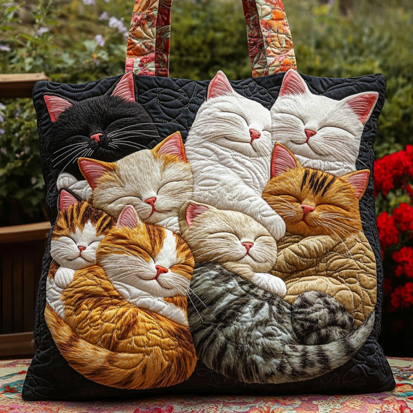 Soft Slumber Quilted Tote Bag