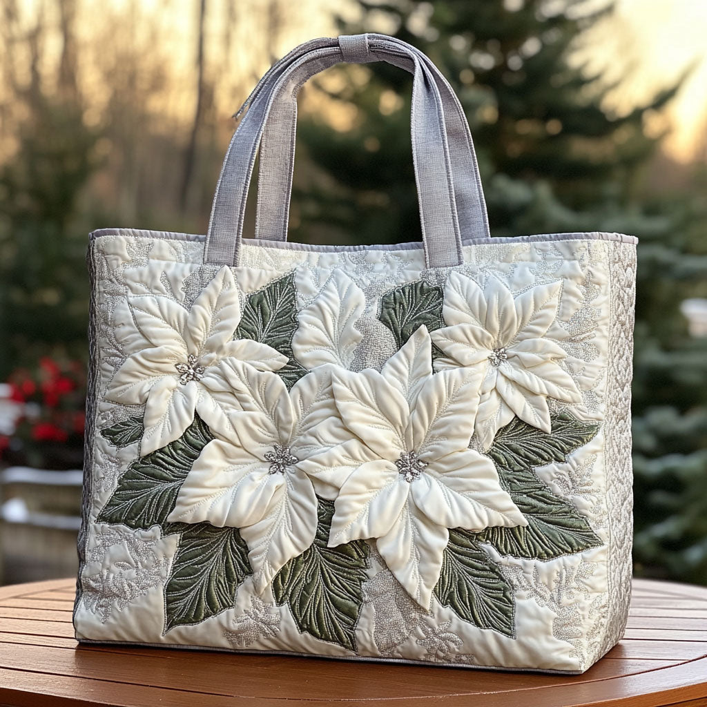 Snefnug Petals Quiltet Tote Bag